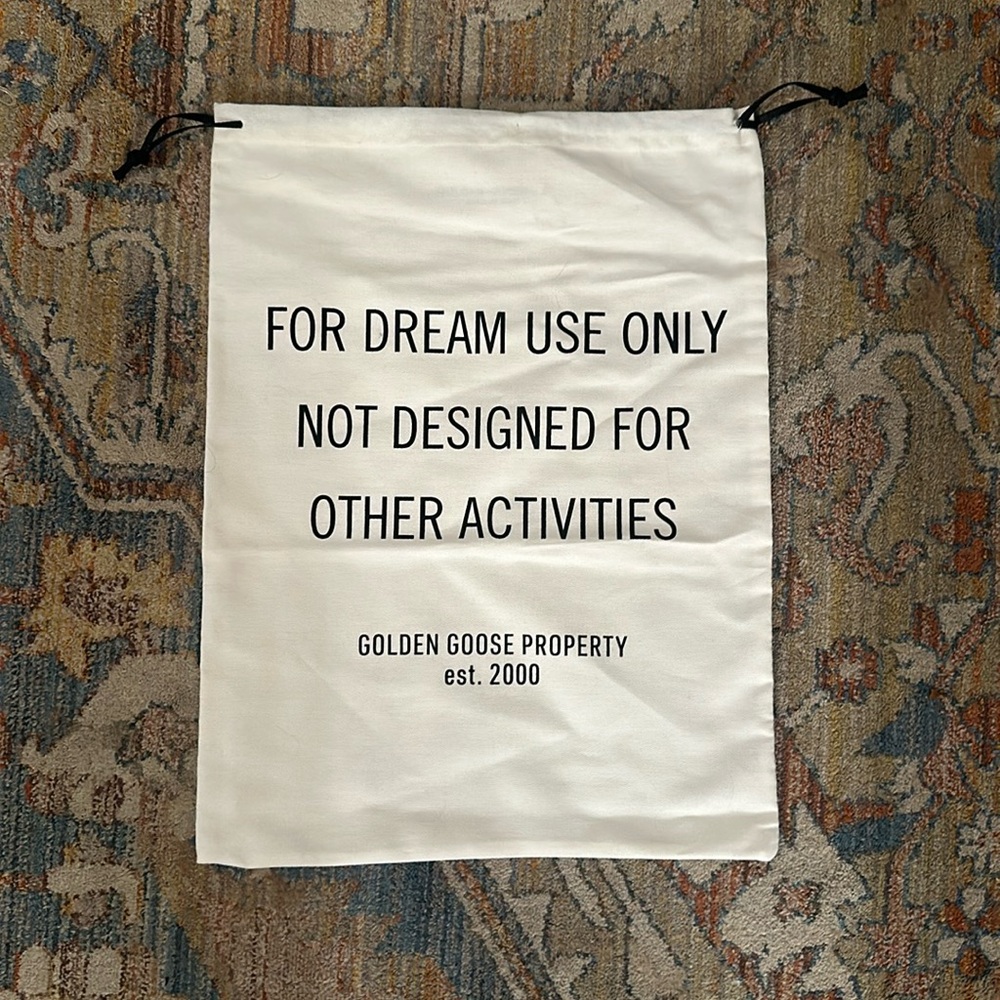 Golden Goose Shoe Bag - New